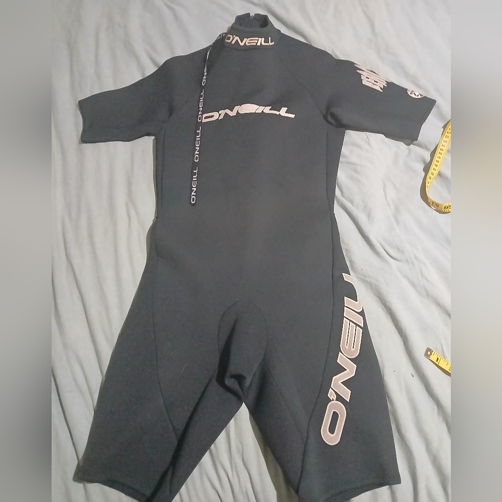 O'Neill Black Rash Guard‎ Swim Top